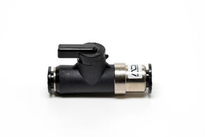 ADA Ball Valve SF-V Black, Control CO2 by turning the handle on or off.